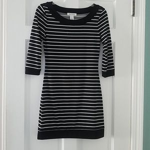 White House Black Market striped dress
